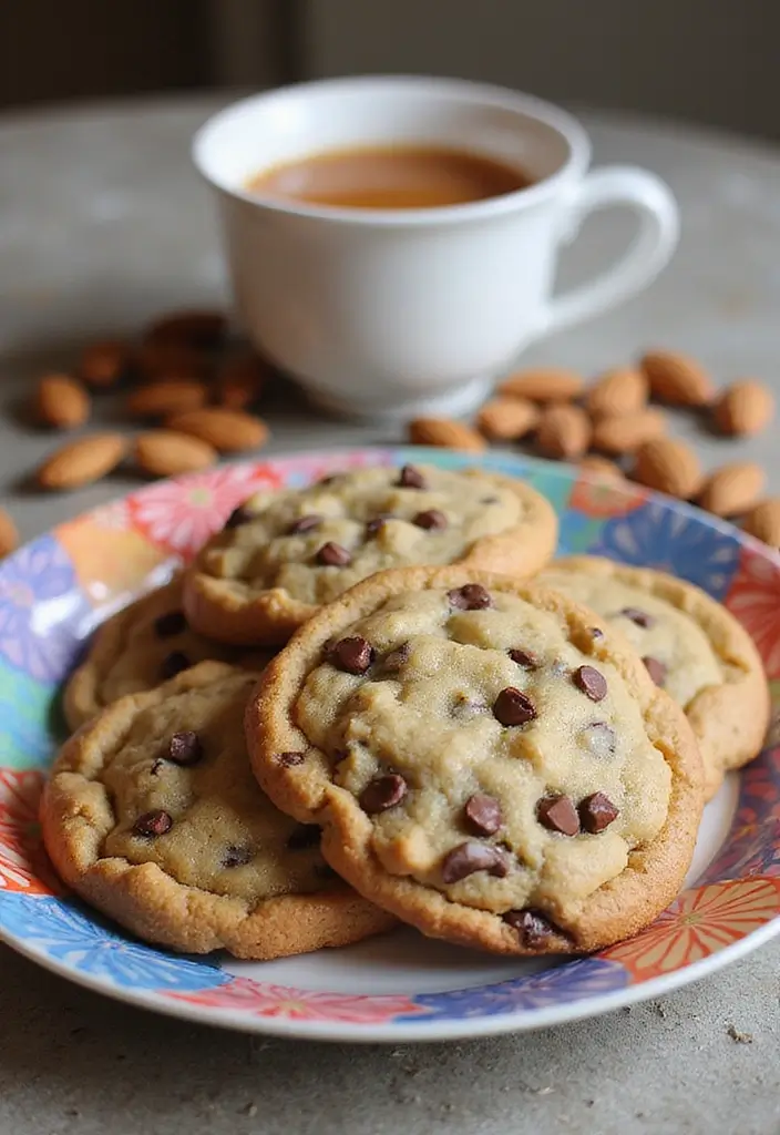 10 Chewy Chocolate Chip Cookie Recipes for Gluten-Free Lovers - 2. Chewy Almond Flour Chocolate Chip Cookies