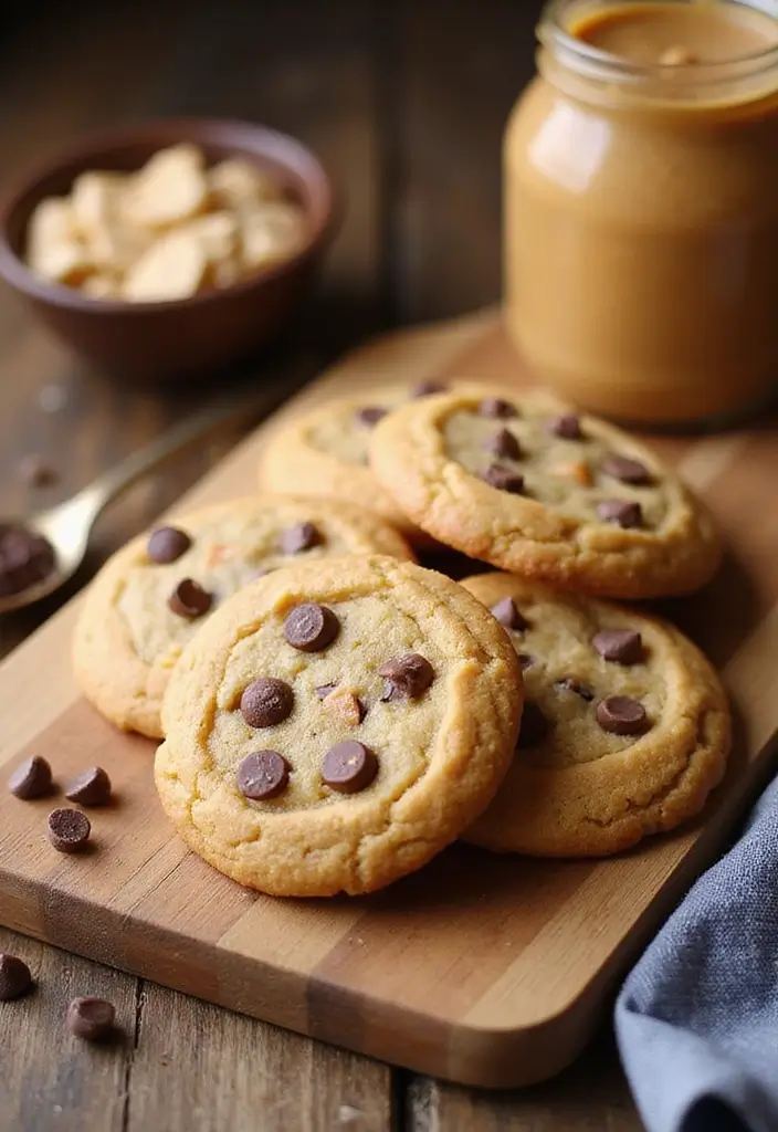 10 Chewy Chocolate Chip Cookie Recipes for Gluten-Free Lovers - 4. Peanut Butter Chocolate Chip Cookies