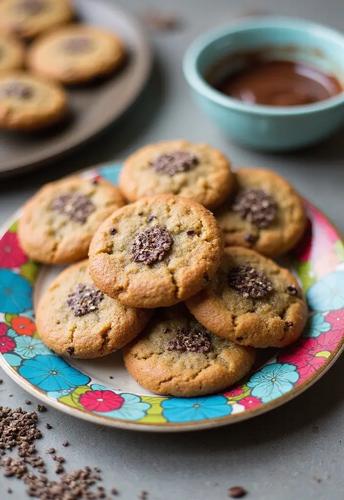10 Chewy Chocolate Chip Cookie Recipes for Gluten-Free Lovers - 7. Chia Seed Chocolate Chip Cookies