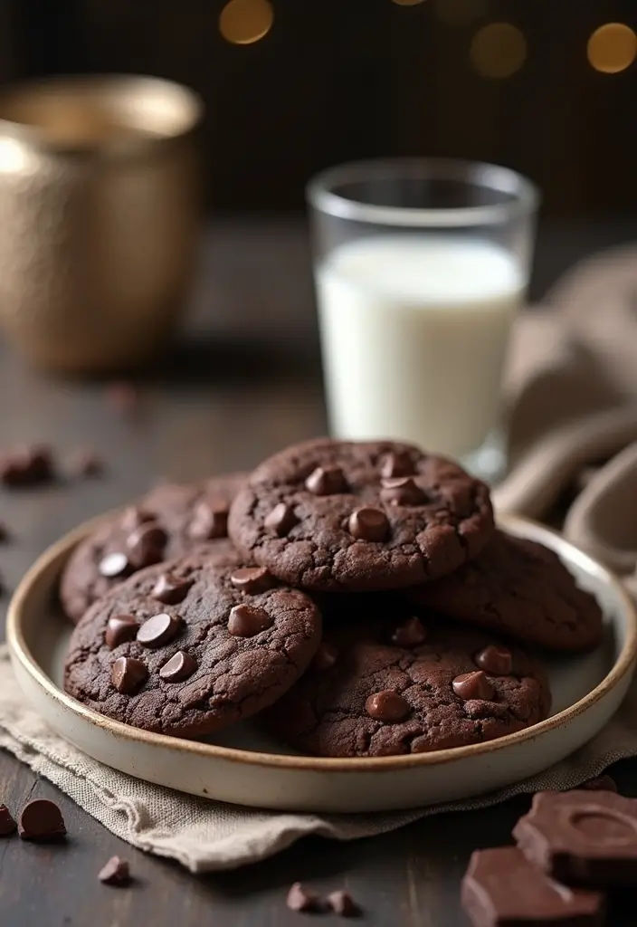 10 Chewy Chocolate Chip Cookie Recipes for Gluten-Free Lovers - 9. Dark Chocolate Chip Cookies