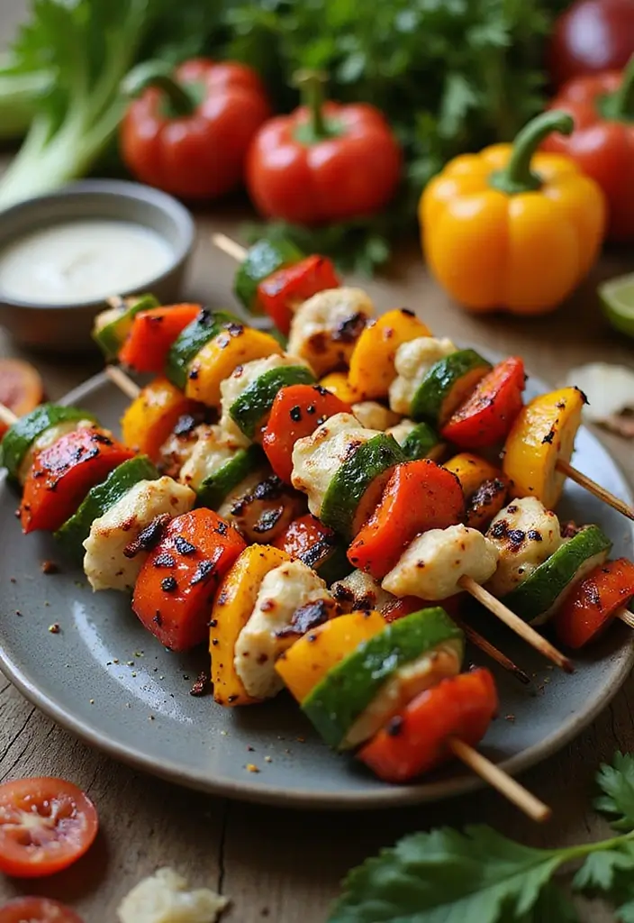 Allergen-Free Gluten Free Dairy Free Recipes: Safe Alternatives - 10. Grilled Veggie Skewers