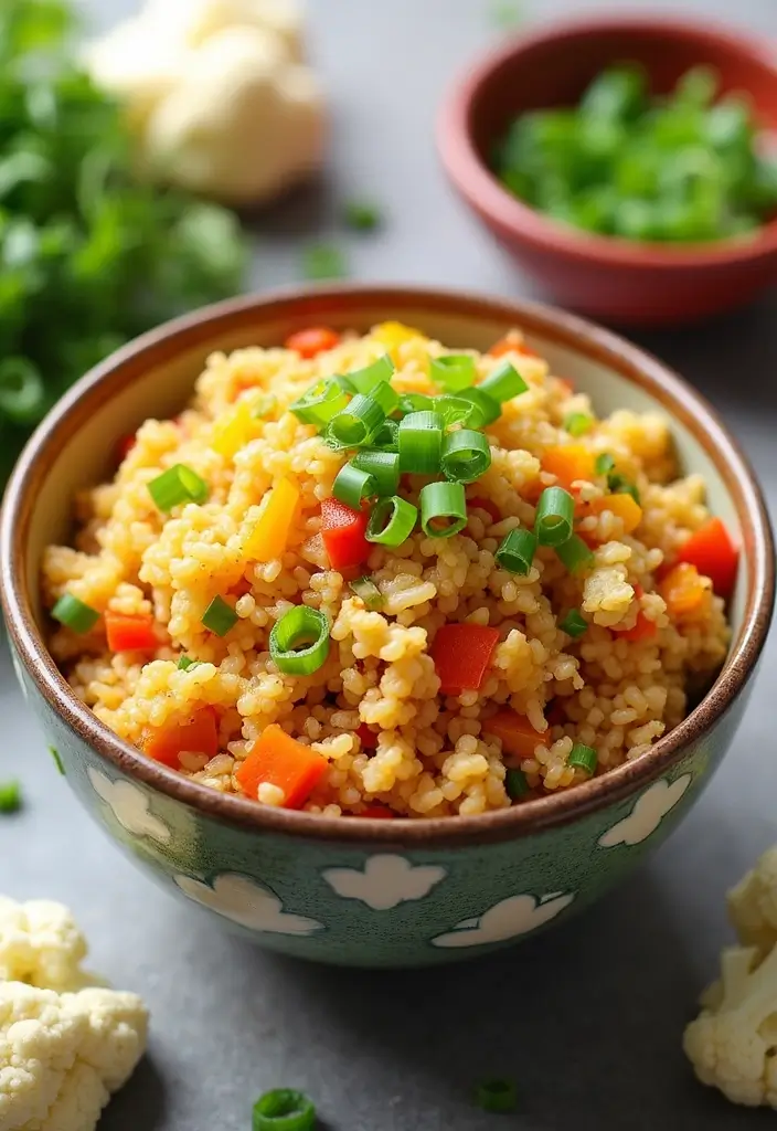 Allergen-Free Gluten Free Dairy Free Recipes: Safe Alternatives - 4. Cauliflower Fried Rice