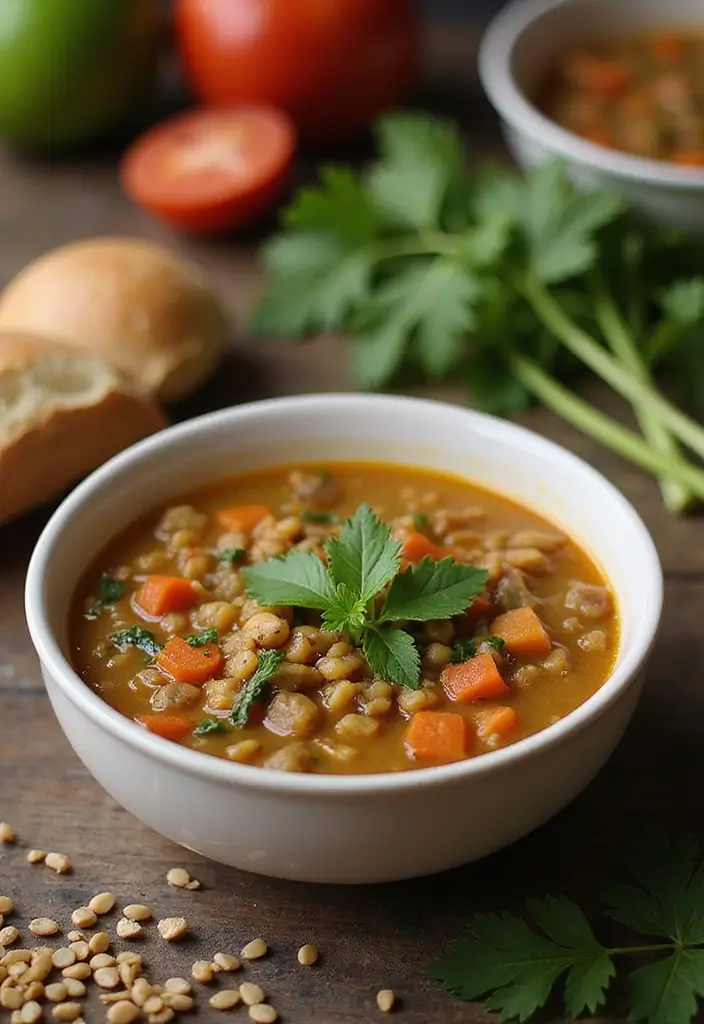 Allergen-Free Gluten Free Dairy Free Recipes: Safe Alternatives - 7. Lentil Soup