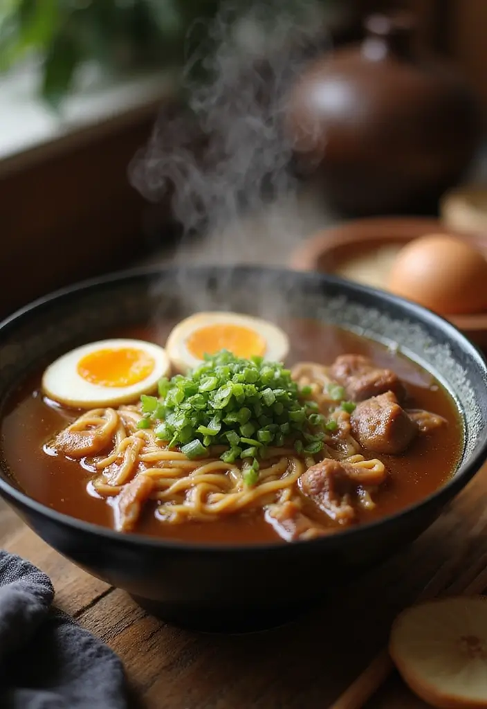 Brothy Ramen Noodle Recipes Soup: Packet Upgrades - 3. Savory Bone Broth Ramen