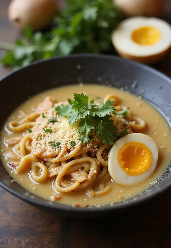 Brothy Ramen Noodle Recipes Soup: Packet Upgrades - 4. Garlic Butter Ramen