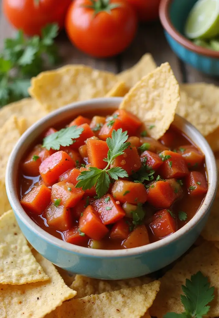 Bursting Cherry Tomato Recipes: Salads and Roasts - 3. Cherry Tomato Salsa
