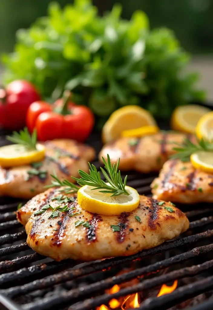 Charred Grilled Chicken Recipes: Marinade Masters - 1. Smoky Citrus Herb Marinade