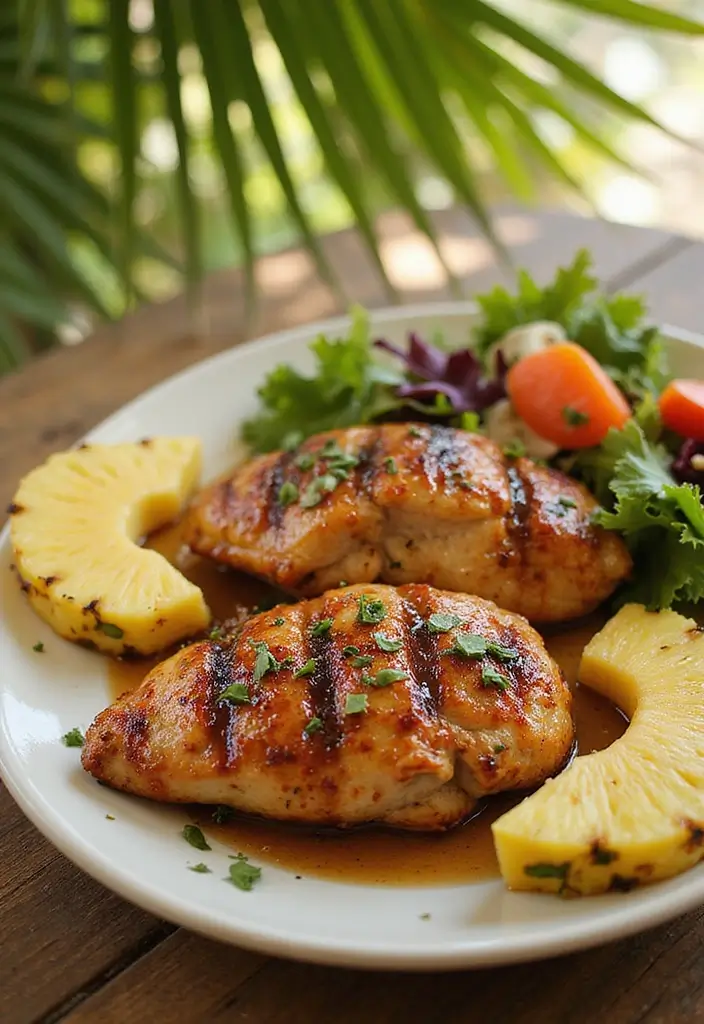 Charred Grilled Chicken Recipes: Marinade Masters - 5. Tropical Pineapple and Soy Marinade