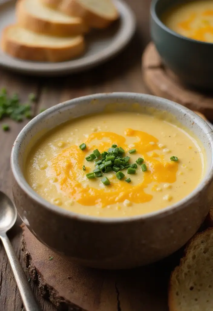 Creamy Crockpot Potato Soup Recipes: Slow Blends for a Vegan Delight - 8. Vegan Cheesy Potato Soup