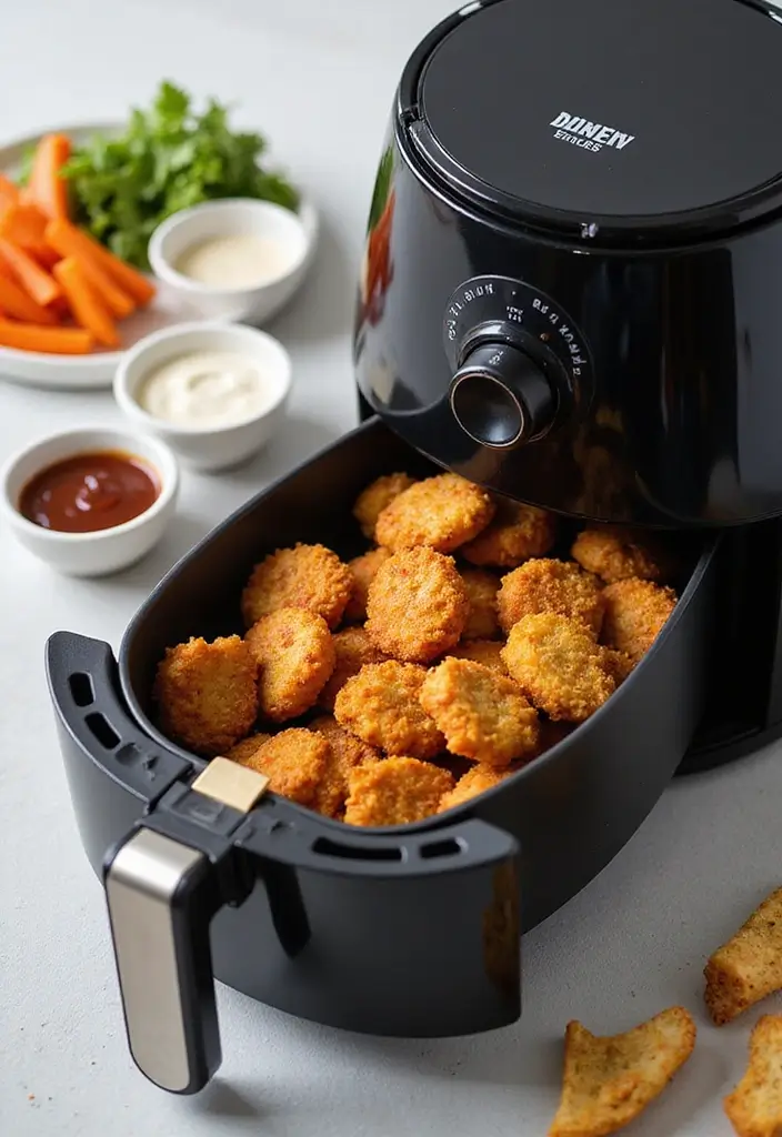 Crispy Chicken Nugget Recipes: Homemade Bites - 9. Air-Fried Chicken Nuggets