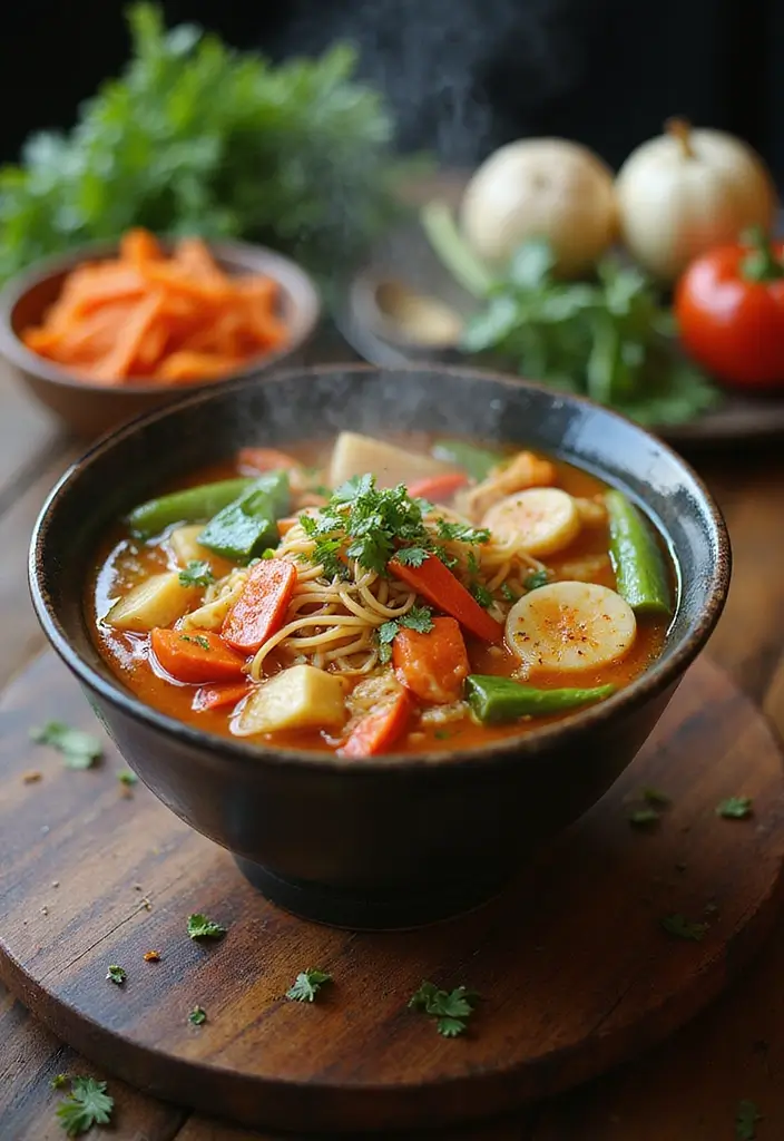 Exotic Asian Soup Recipes: Miso to Pho - 4. Spicy Szechuan Noodle Soup