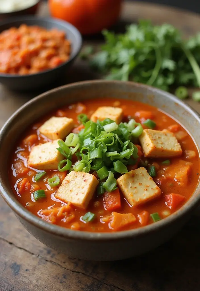 Exotic Asian Soup Recipes: Miso to Pho - 7. Flavorful Kimchi Soup