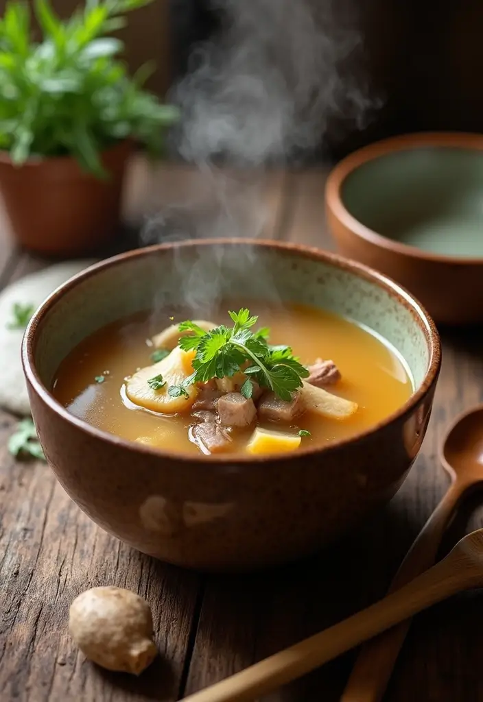 Hearty Pork Soup Recipes: Bone Broths to Warm Your Winter - 1. Classic Pork Bone Broth Soup