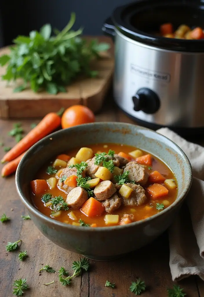 Hearty Pork Soup Recipes: Bone Broths to Warm Your Winter - 2. Hearty Pork and Vegetable Soup