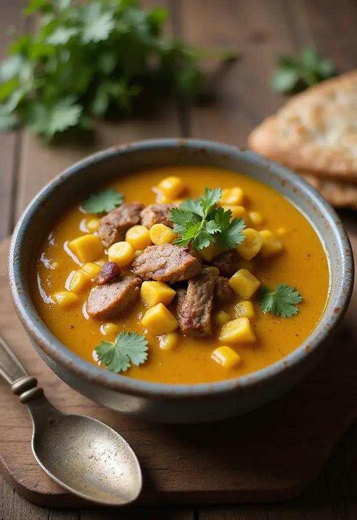 Hearty Pork Soup Recipes: Bone Broths to Warm Your Winter - 7. Smoky Pork and Corn Chowder