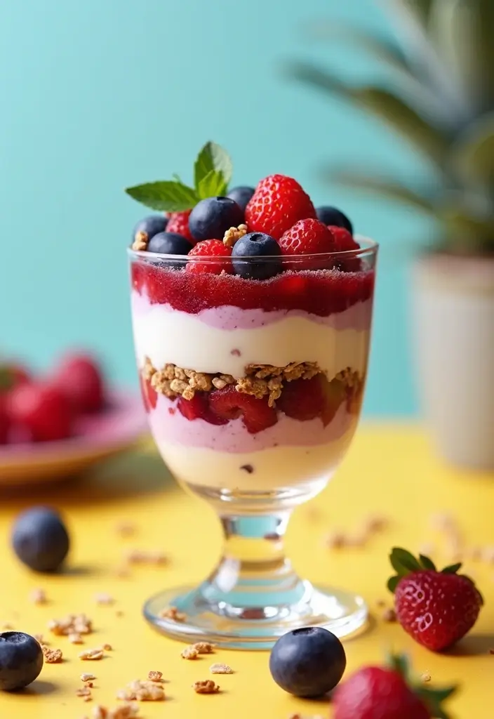 Indulgent Best Dessert Recipes: Sweet Endings - 5. Vegan Berry Parfait