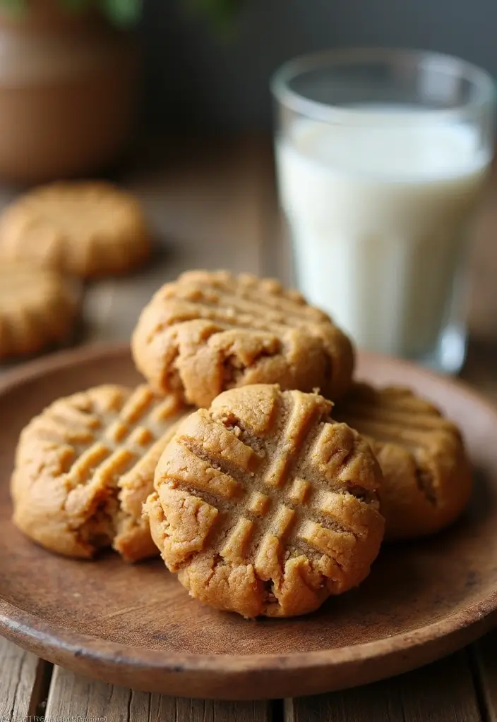 Indulgent Best Dessert Recipes: Sweet Endings - 6. Vegan Peanut Butter Cookies