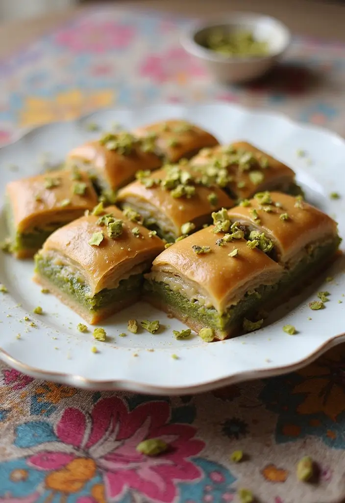 Indulgent Best Dessert Recipes: Sweet Endings - 8. Vegan Pistachio Baklava