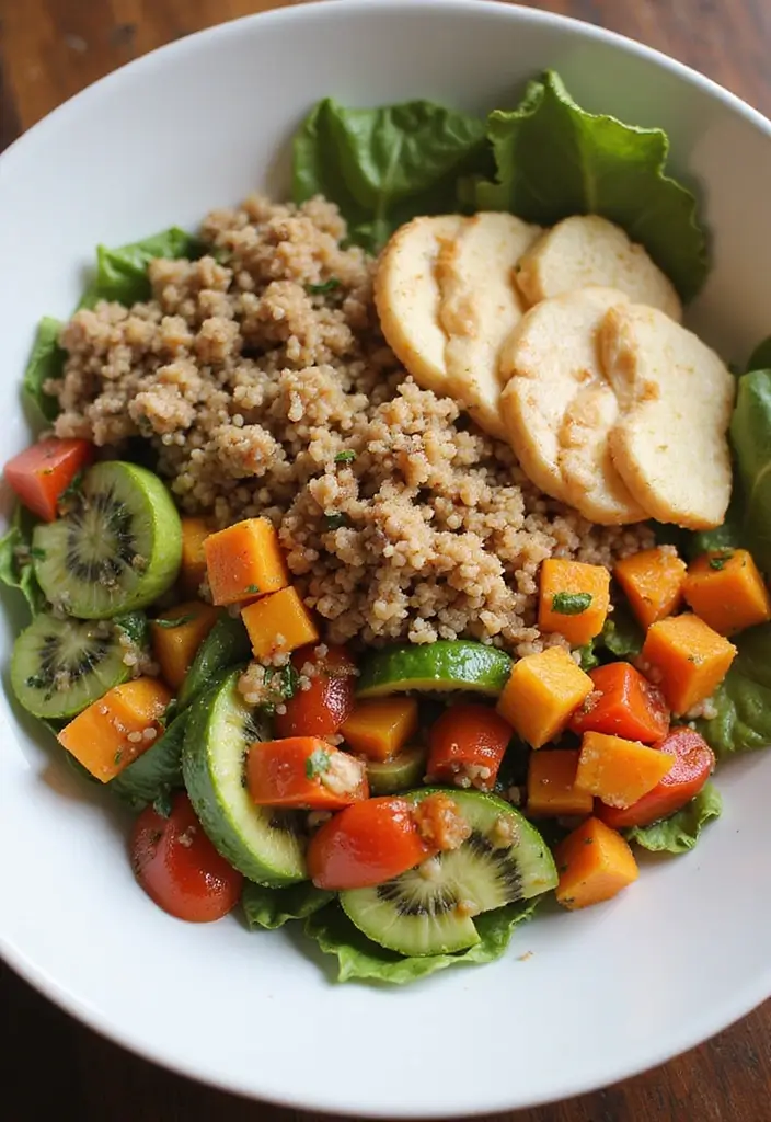 Lean Ground Turkey Recipes: Healthier Swaps - 8. Turkey Quinoa Bowl