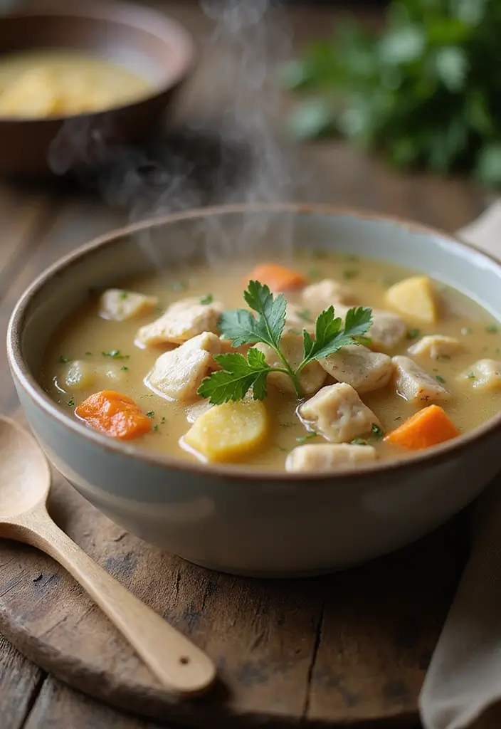 Nourishing Bone Broth Soup Recipes: Collagen Rich - 1. Rich Chicken Bone Broth Soup