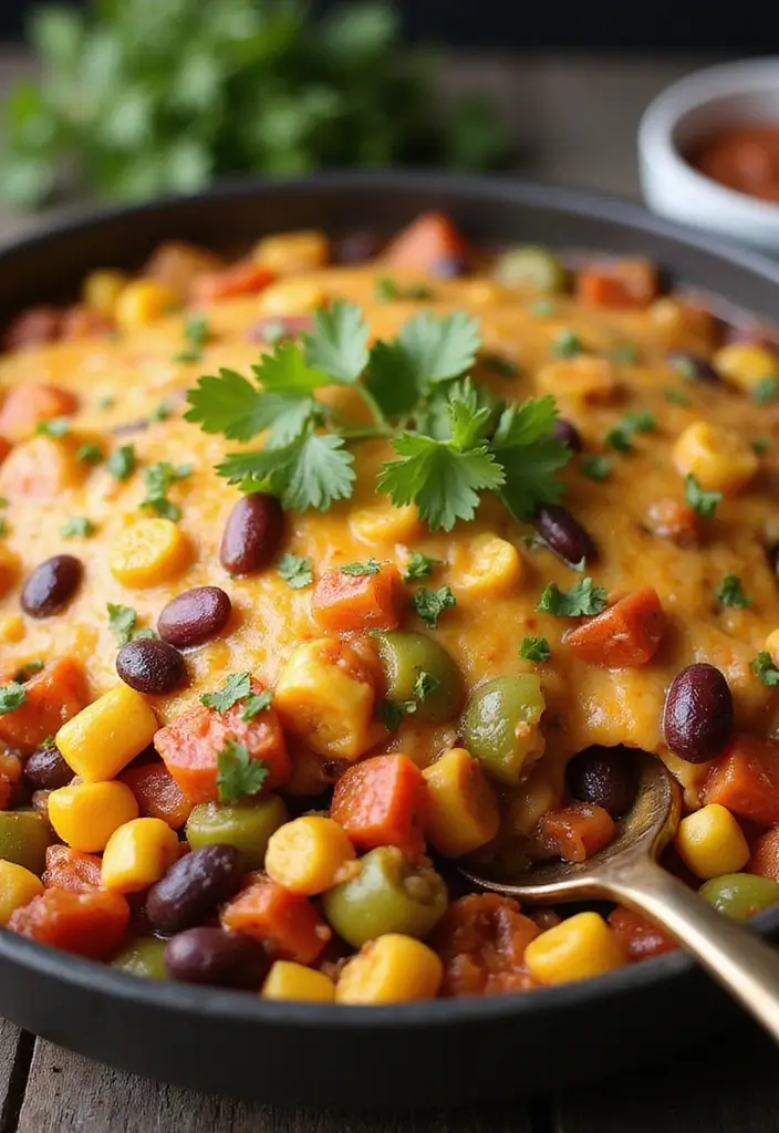 Simple Easy Casserole Recipes: Dump and Bake - 7. Mexican Vegetable Casserole