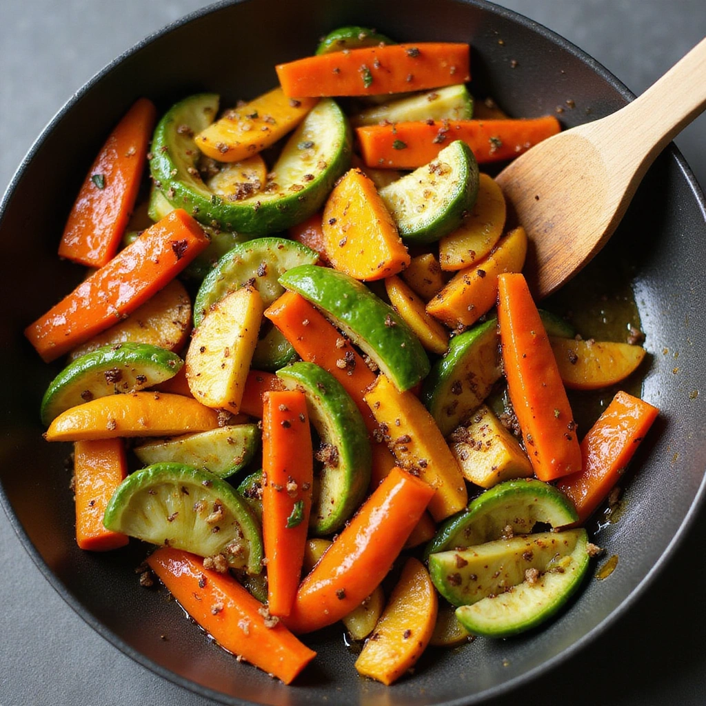 Creative Ramen Noodle Recipes: Beyond the Packet - Step 5: Sauté Vegetables