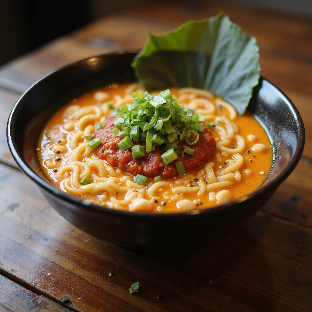 Creative Ramen Noodle Recipes: Beyond the Packet - Step 7: Serve and Garnish
