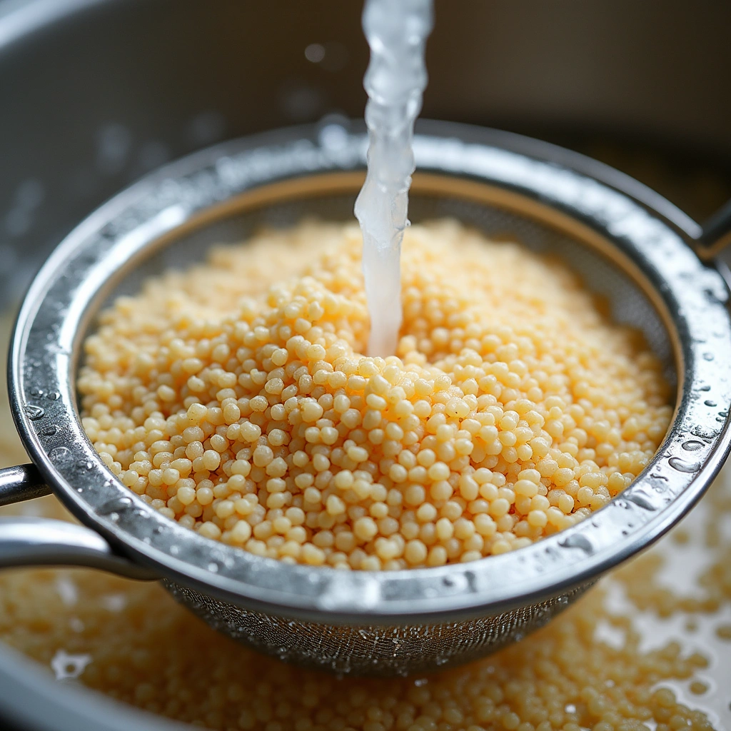 Everyday Cooking Recipes Healthy: Simple Wellness Meals - Step 2: Rinse the Quinoa