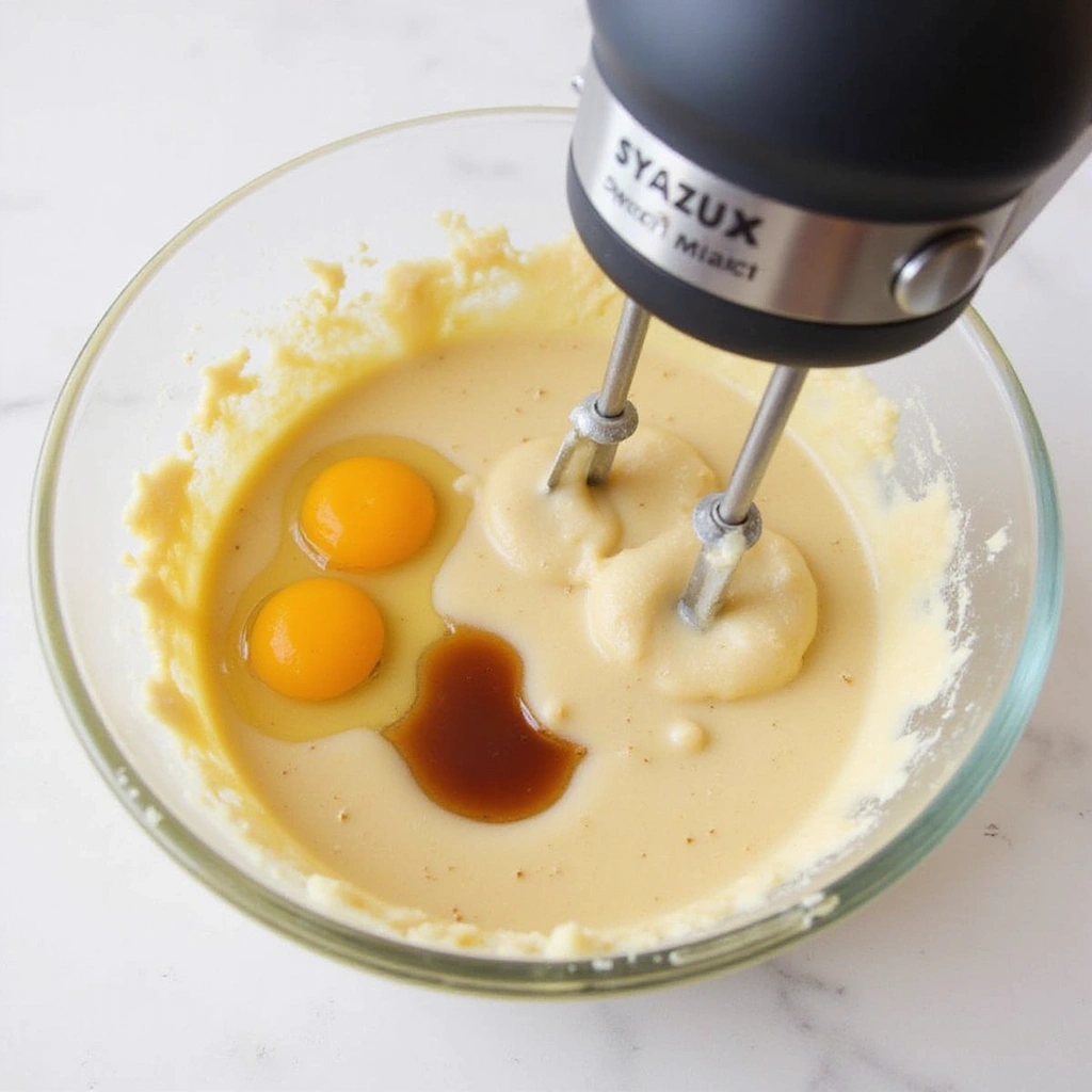 Quick Easy Cookie Recipes: Bake Sale Favorites - Step 3: Add Eggs and Vanilla