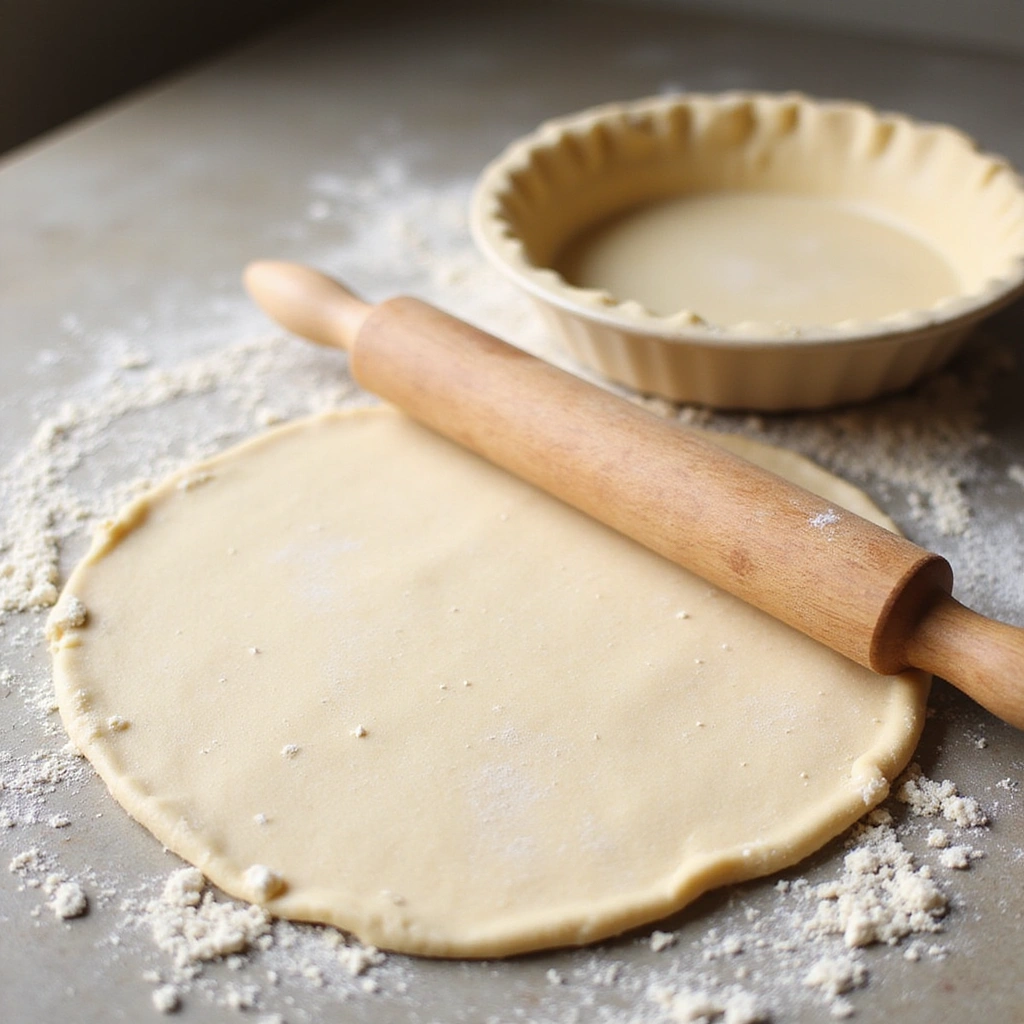 Simple Easy Chicken Pot Pie Recipe: Flaky Crust Comfort - Step 5: Prepare Pie Crust