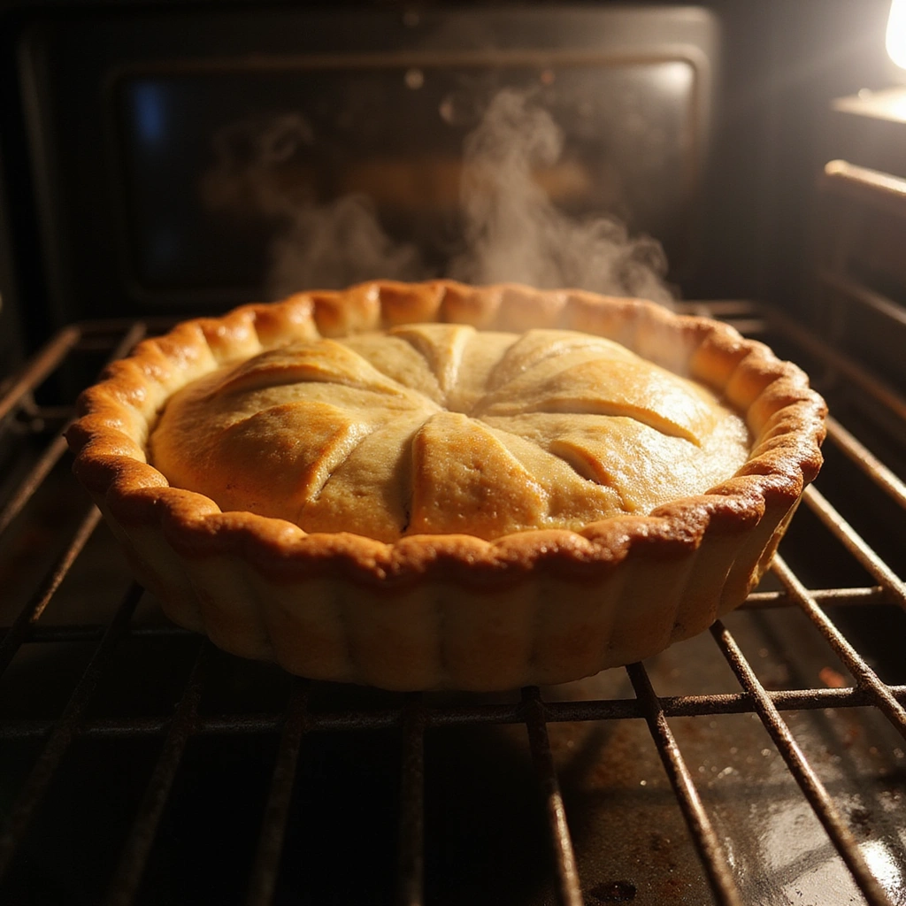 Simple Easy Chicken Pot Pie Recipe: Flaky Crust Comfort - Step 8: Bake the Pie