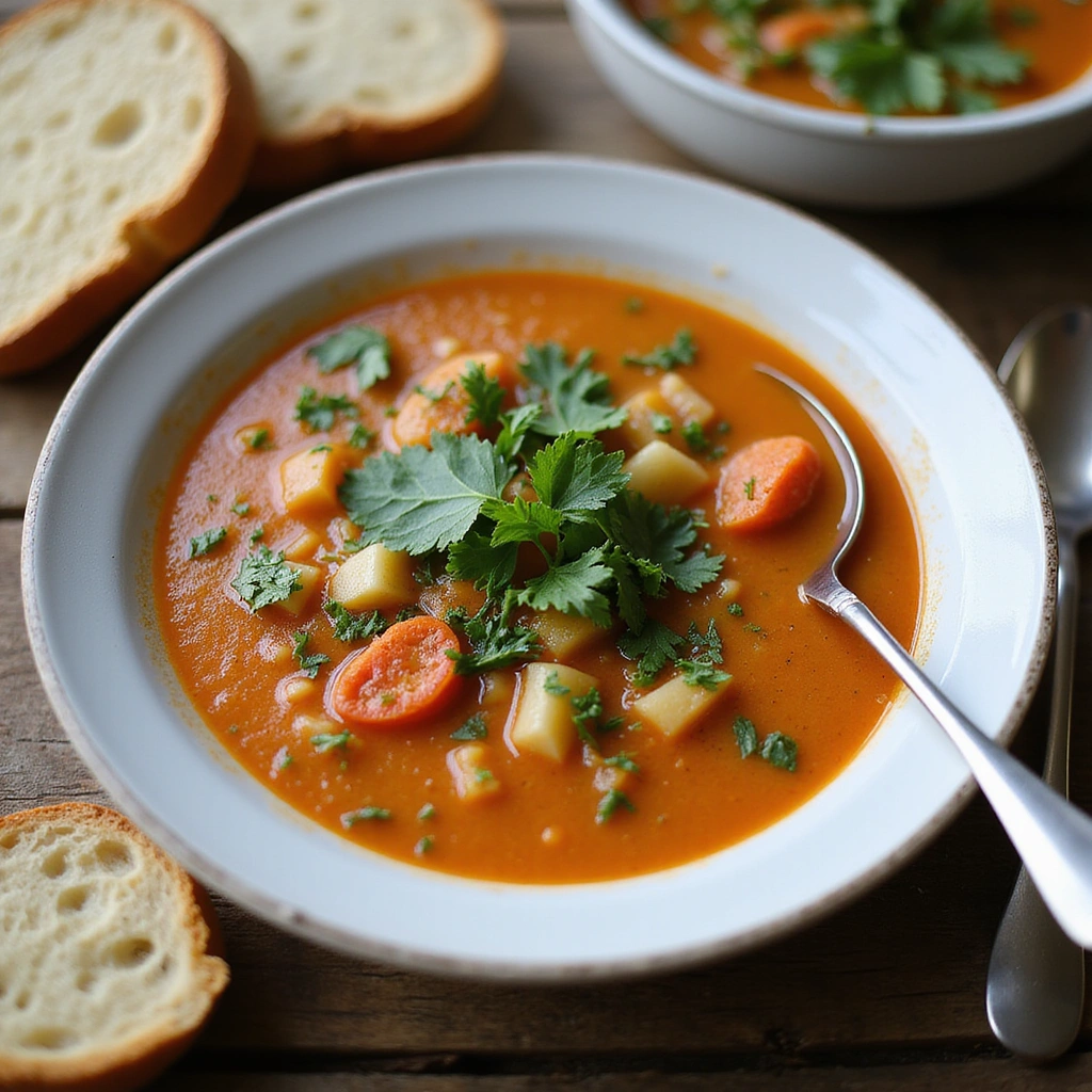 Tuscan Zuppa Toscana Recipe: Sausage and Kale Soup - Step 8: Serve the Soup