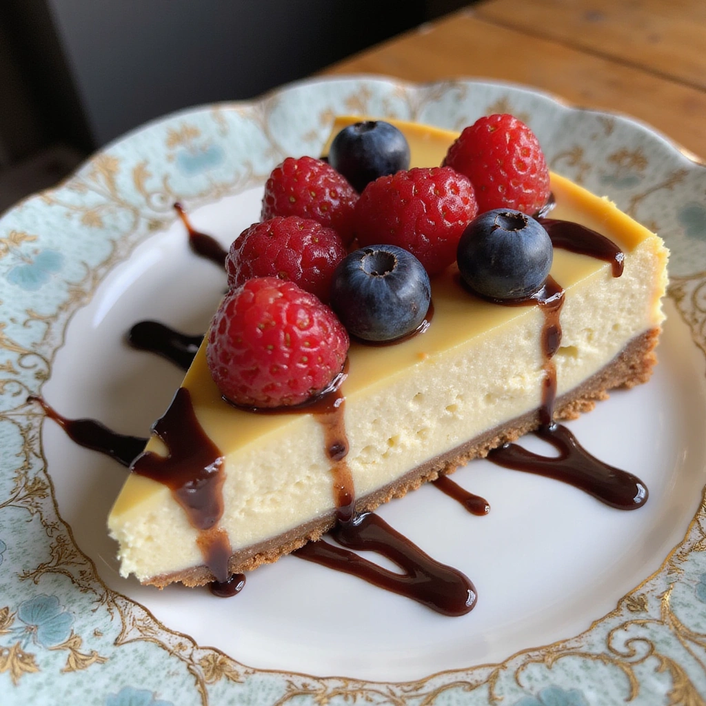 Versatile Cream Cheese Recipes: Dips, Frostings, and Cheesecakes - Step 10: Slice and Serve Cheesecake