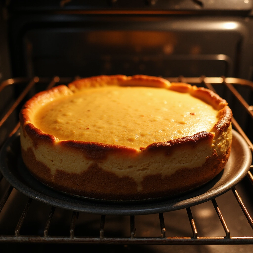 Versatile Cream Cheese Recipes: Dips, Frostings, and Cheesecakes - Step 7: Bake Cheesecake