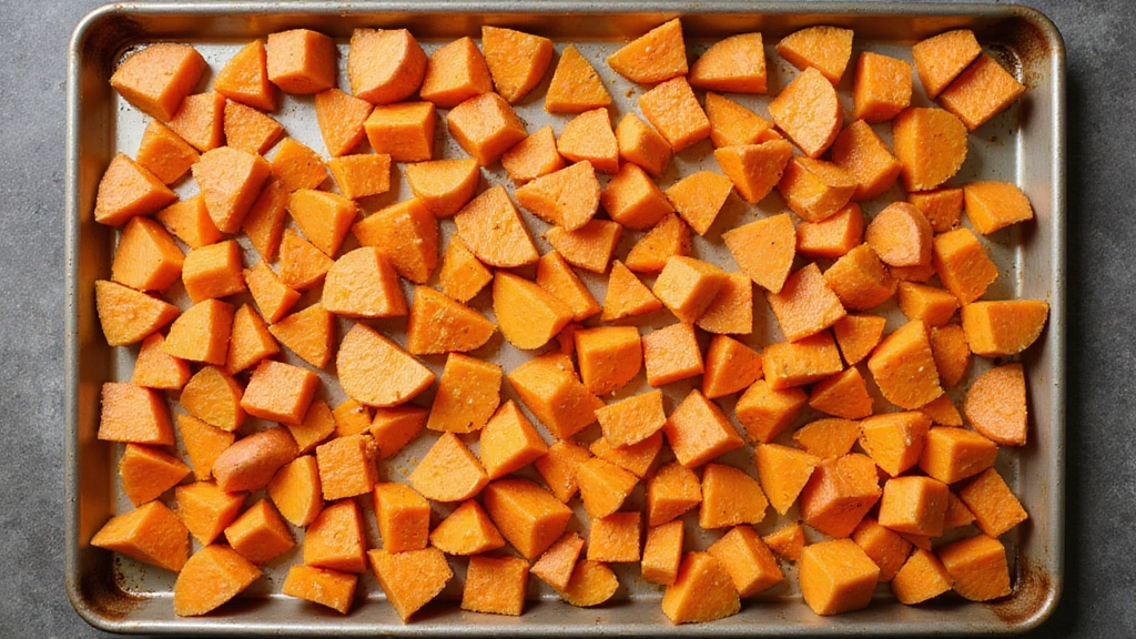 15 Delicious Sweet Potato Recipes You'll Love - Step 4: Arrange on Baking Sheet