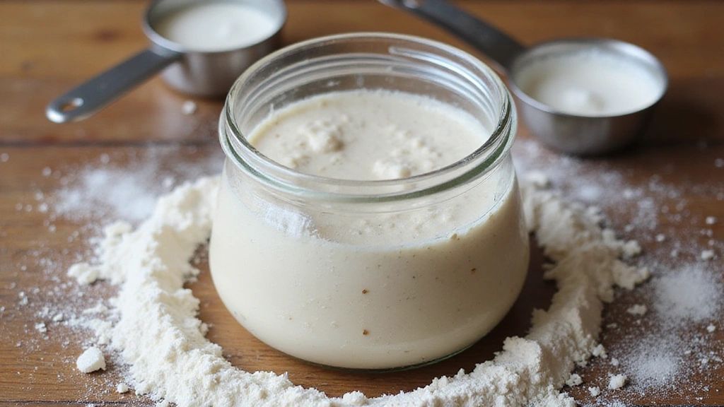 Beginner's Guide to Sourdough Bread Recipe (Step-by-Step) - Step 1: Prepare the Starter