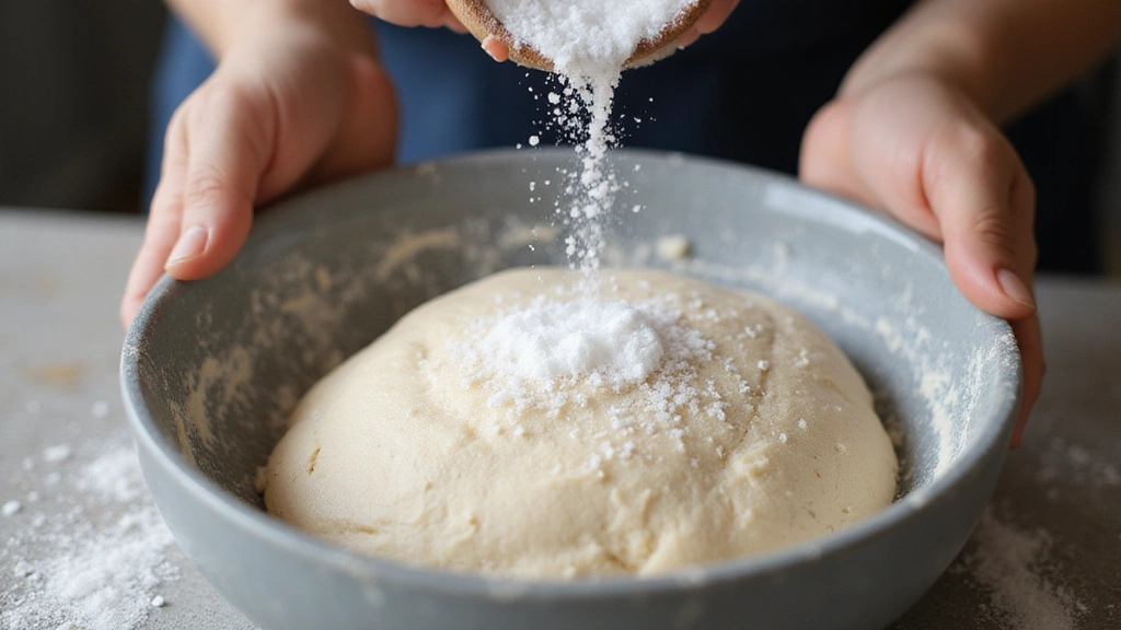 Beginner's Guide to Sourdough Bread Recipe (Step-by-Step) - Step 4: Add Salt