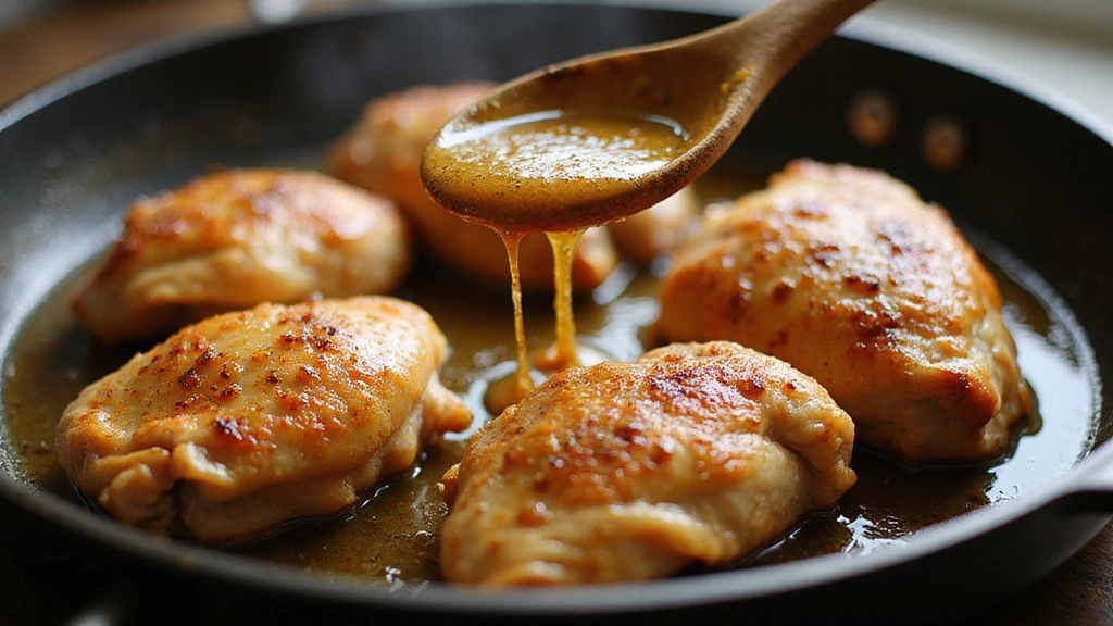 Best Recipes with Chicken Thighs (Tender & Flavorful) - Step 7: Baste and Finish