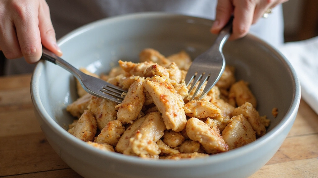 Classic Chicken Salad Recipe with Grapes (Perfect for Lunch) - Step 2: Shred the Chicken