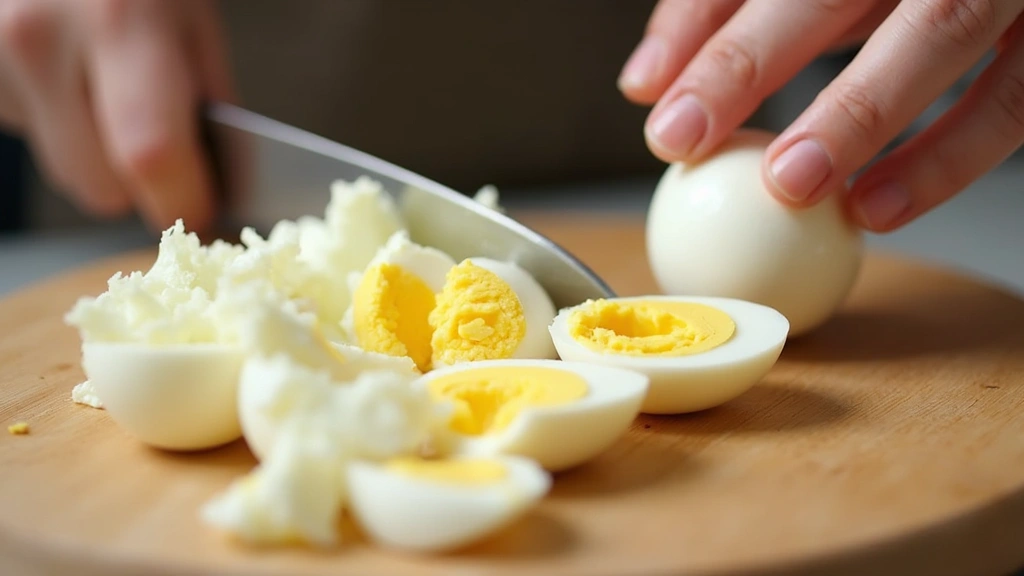 Creamy Egg Salad Recipe (Simple & Satisfying) - Step 3: Peel and Chop the Eggs