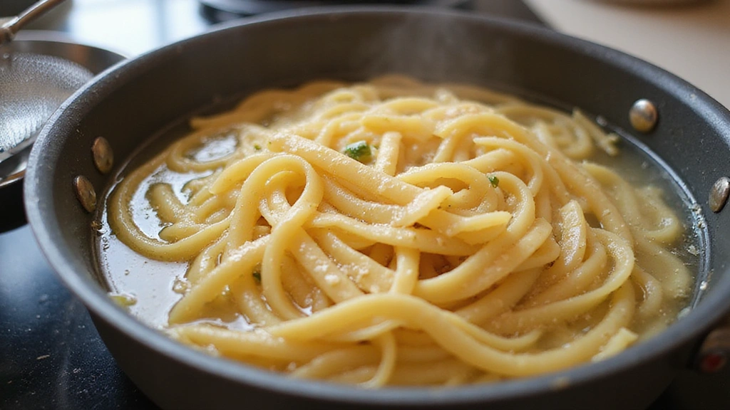 Restaurant-Style Shrimp Scampi Recipe (Ready in 20 Minutes) - Step 2: Cook the Pasta