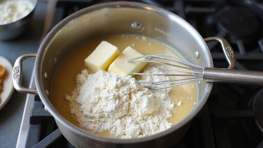 The Best Homemade Mac and Cheese Recipe (Creamy & Cheesy) - Step 3: Make the Roux