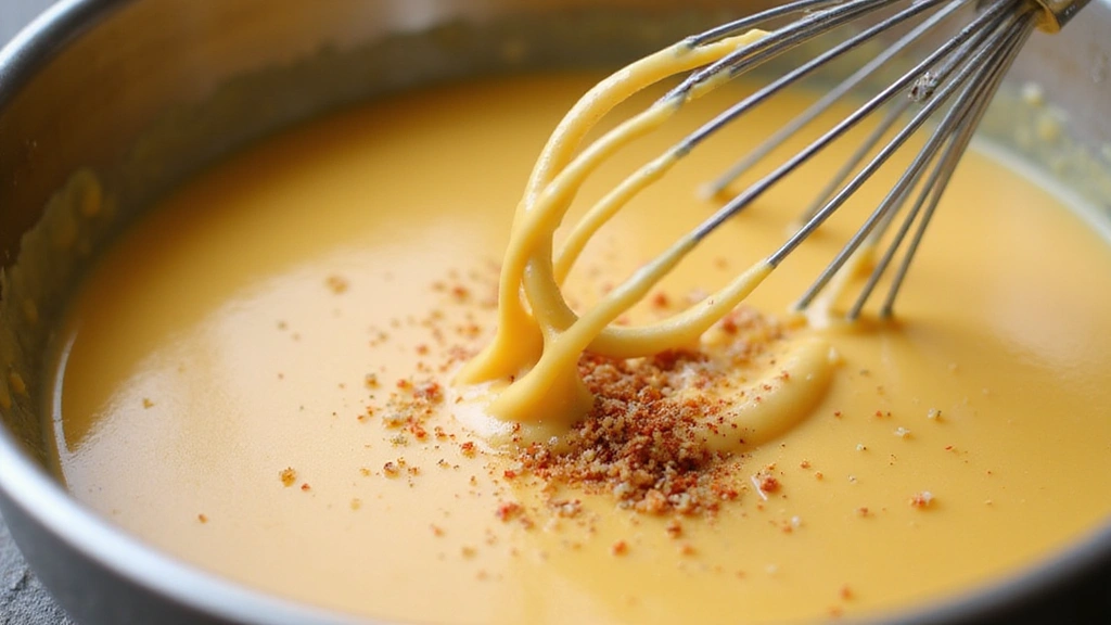 The Best Homemade Mac and Cheese Recipe (Creamy & Cheesy) - Step 5: Season the Sauce