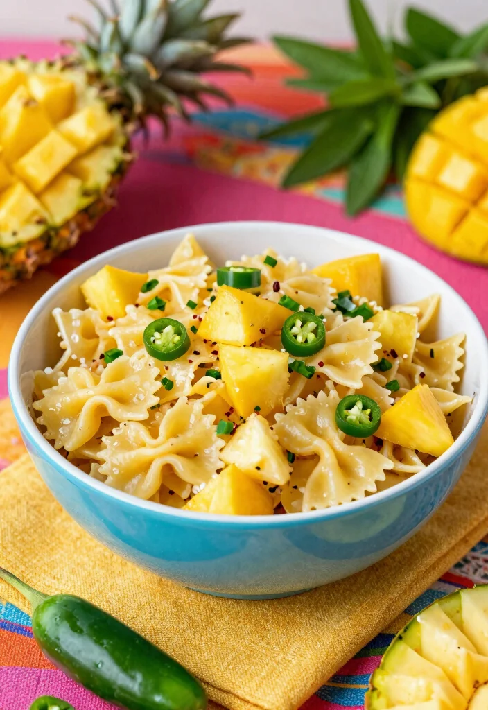 15 Cold Pasta Salad Recipes Perfect for Picnics, Potlucks and Meal Prep - 14. Sweet and Spicy Pasta Salad 1