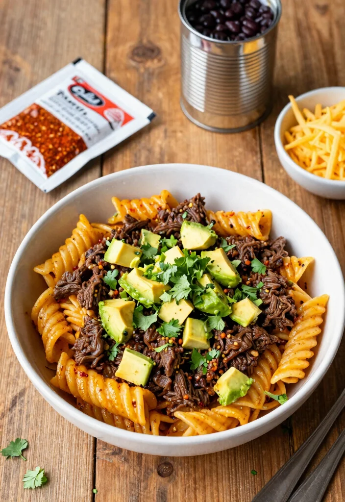 15 Easy Ground Beef Recipes for Dinner Your Family Will Ask For Again and Again - 2. Beef Taco Pasta 1
