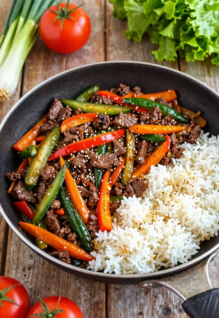 15 Easy Ground Beef Recipes for Dinner Your Family Will Ask For Again and Again - 5. Beef and Vegetable Stir-Fry 1
