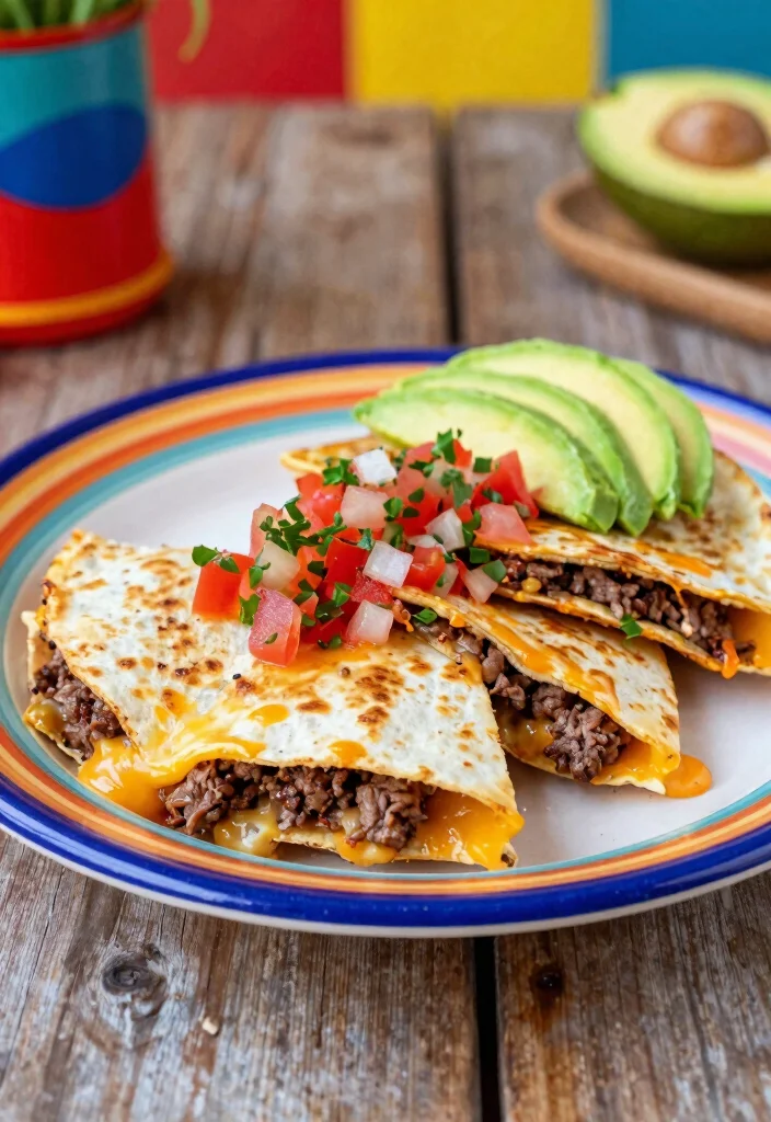 15 Easy Ground Beef Recipes for Dinner Your Family Will Ask For Again and Again - 7. Ground Beef Quesadillas 1
