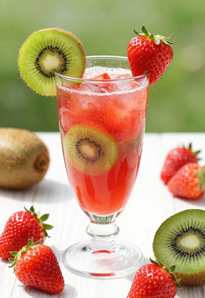 15 Healthy Juice Recipes: Fresh, Energizing Drinks You Can Make at Home - 11. Strawberry Kiwi Splash 1