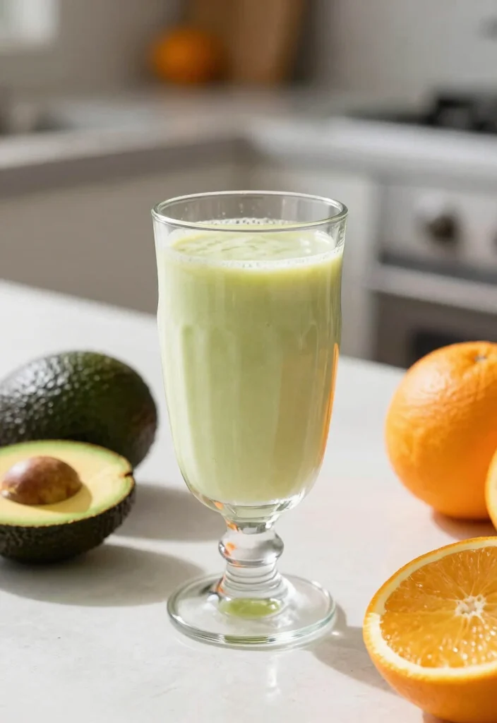15 Healthy Juice Recipes: Fresh, Energizing Drinks You Can Make at Home - 12. Avocado Citrus Elixir 1