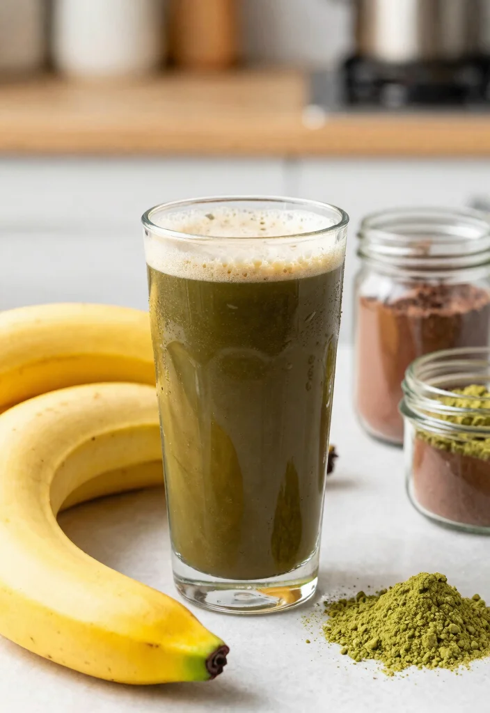 15 Healthy Juice Recipes: Fresh, Energizing Drinks You Can Make at Home - 13. Choco-Matcha Energy Boost 1